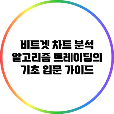 비트겟 차트 분석: 알고리즘 트레이딩의 기초 입문 가이드